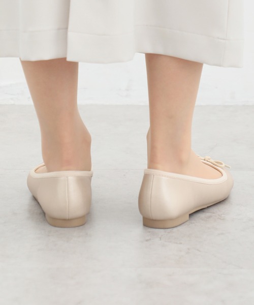 Honeys(ハニーズ)の「【はっ水】はっ水バレエシューズ(バレエシューズ・レディース・ゴールド/ブラック系その他/ブラック/ボルドー/シルバー/ダークブラウン・22.5/23.0/23.5/24.0/24.5/25.0)」の13枚目の写真