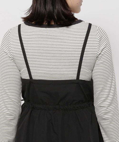 niko and...(ニコアンド)の「カーゴキャミワンピース(ワンピース・レディース・カーキ/ナチュラル/ブラック・LARGE/MEDIUM)」の13枚目の写真