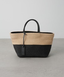 marco masi（マルコマージ）の「MARCO MASI/ラフィア風トートバッグ M