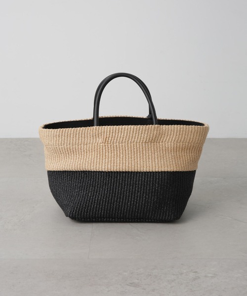 marco masi（マルコマージ）の「MARCO MASI/ラフィア風トートバッグ M