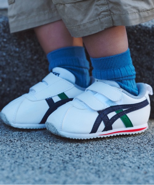 SUKUSUKU(スクスク)の「ASICS KIDS(アシックス キッズ)ベビーシューズ コトラ BABY SL 2(スニーカー・キッズ・ホワイト×ブルー・13.0cm/13.5cm/14.0cm/14.5cm/15.0cm/15.5cm)」の4枚目の写真