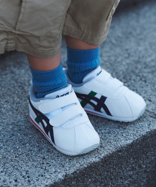 SUKUSUKU(スクスク)の「ASICS KIDS(アシックス キッズ)ベビーシューズ コトラ BABY SL 2(スニーカー・キッズ・ホワイト×ブルー・13.0cm/13.5cm/14.0cm/14.5cm/15.0cm/15.5cm)」の5枚目の写真