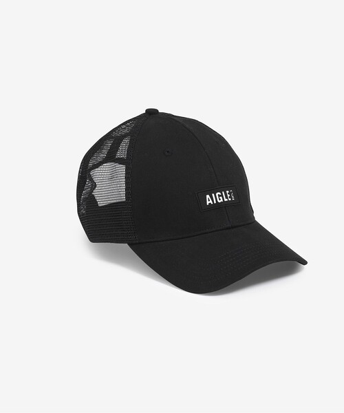 AIGLE(エーグル)の「メッシュキャップ(キャップ・レディース・ブラック/ブルー・FREE)」の1枚目の写真