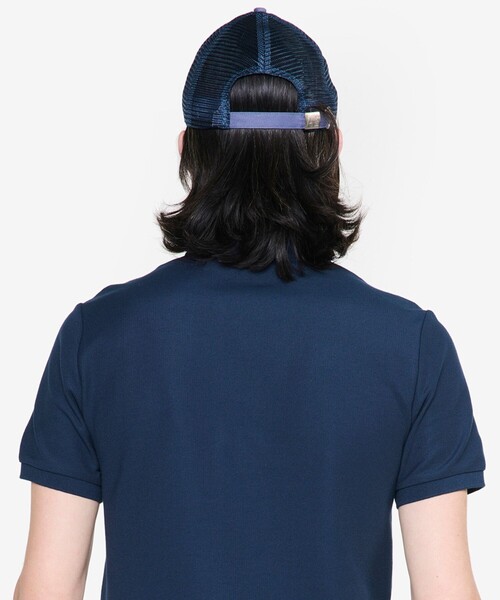 AIGLE(エーグル)の「メッシュキャップ(キャップ・レディース・ブラック/ブルー・FREE)」の4枚目の写真