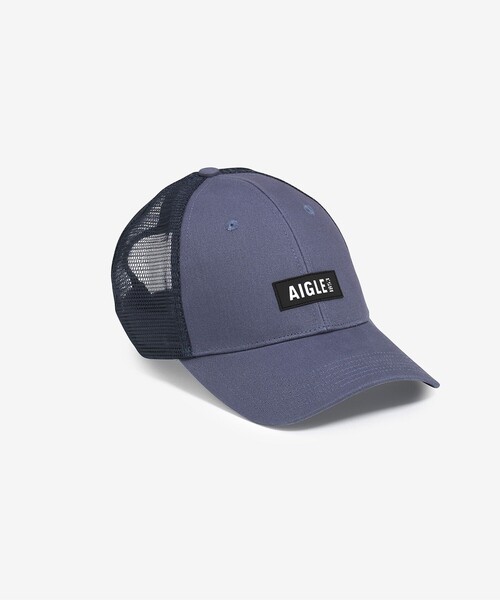 AIGLE(エーグル)の「メッシュキャップ(キャップ・レディース・ブラック/ブルー・FREE)」の5枚目の写真