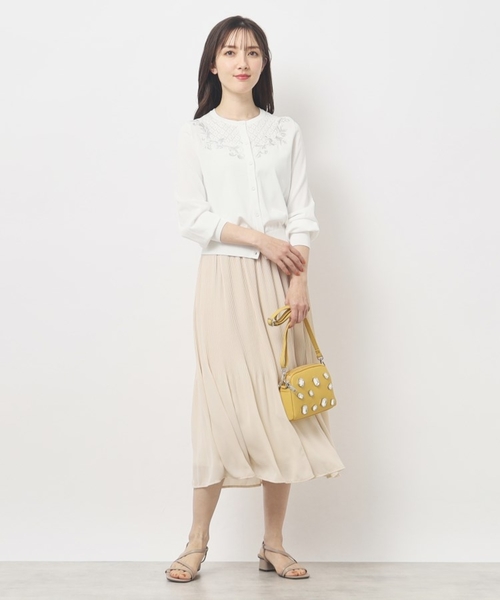 Sunauna(スーナウーナ)の「◆【ビジュー/牛革】ショルダー2WAYバッグ(ショルダーバッグ・レディース・ライトブルー/ブラック/イエロー系その他・00)」の9枚目の写真