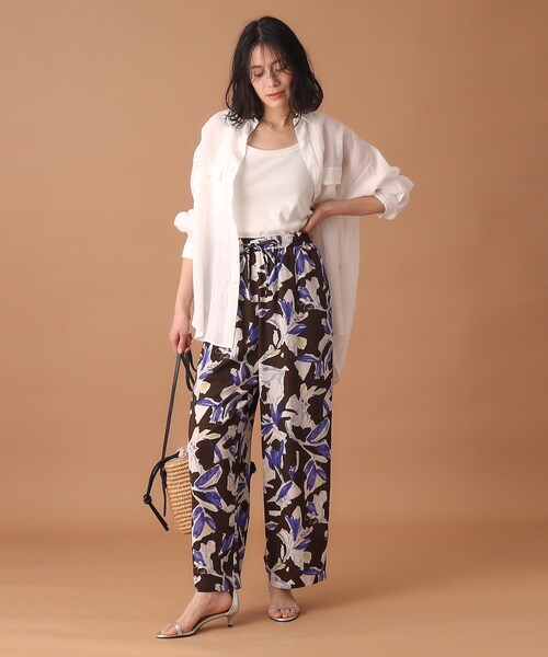 DRESSTERIOR（ドレステリア）の「◆【洗える/インナーやメインにも大活躍】ランダムテレコタンクトップ（タンクトップ・レディース・ブラック/オフホワイト・38/36）」の5枚目の写真