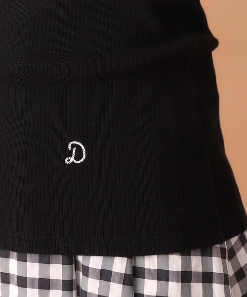 DRESSTERIOR（ドレステリア）の「◆【洗える/インナーやメインにも大活躍】ランダムテレコタンクトップ（タンクトップ・レディース・ブラック/オフホワイト・38/36）」の18枚目の写真