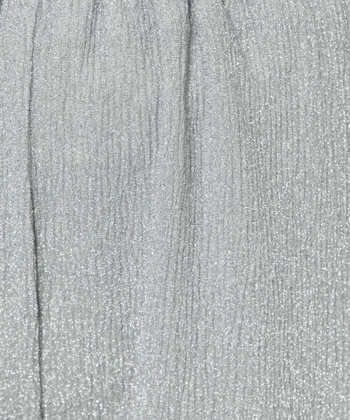 mysty woman(ミスティウーマン)の「ラメプリーツイージーパンツ 113512(その他パンツ・レディース・ブラック/シルバー・FREE)」の11枚目の写真