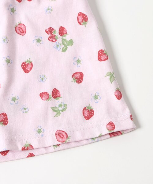 apres les cours（アプレレクール）の「【接触冷感・吸水速乾】バラエティ総柄GIRLS半袖パジャマ（ルームウェア/パジャマ・キッズ・オフホワイト/ピンク/ネイビー・80/90/100/110/120/130）」の10枚目の写真