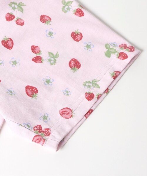 apres les cours（アプレレクール）の「【接触冷感・吸水速乾】バラエティ総柄GIRLS半袖パジャマ（ルームウェア/パジャマ・キッズ・オフホワイト/ピンク/ネイビー・80/90/100/110/120/130）」の12枚目の写真