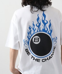 RGY ビリヤード両面プリント ビッグシルエットTシャツ