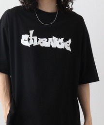 RGY ビリヤード両面プリント ビッグシルエットTシャツ