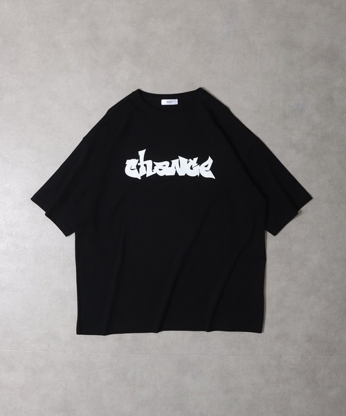 RGY（アールジーワイ）の「RGY ビリヤード両面プリント ビッグシルエットTシャツ（Tシャツ/カットソー・メンズ・ホワイト/ライトベージュ/ブラック・M/L）」の6枚目の写真