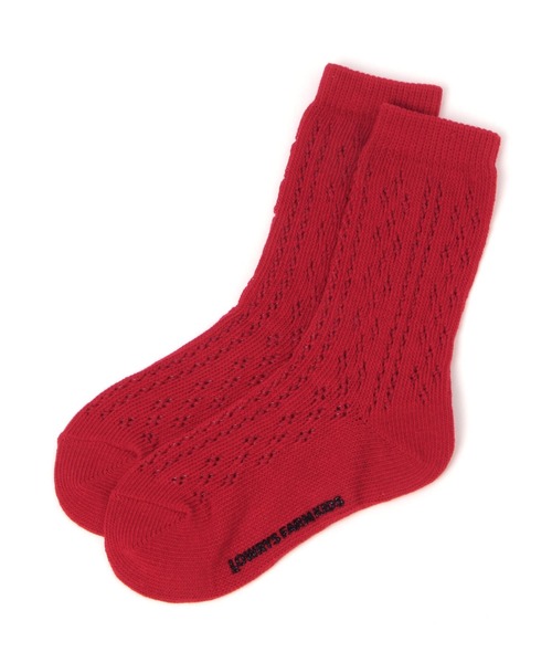 LOWRYS FARM(ローリーズファーム)の「スカシアミソックス 103950(ソックス/靴下・キッズ・イエロー/オフホワイト/レッド・LARGE/MEDIUM)」の3枚目の写真