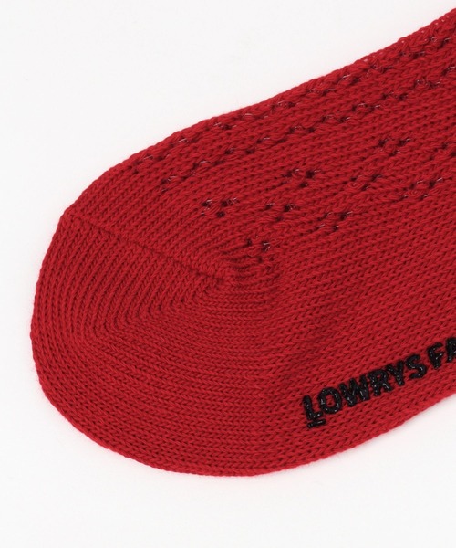 LOWRYS FARM(ローリーズファーム)の「スカシアミソックス 103950(ソックス/靴下・キッズ・イエロー/オフホワイト/レッド・LARGE/MEDIUM)」の6枚目の写真