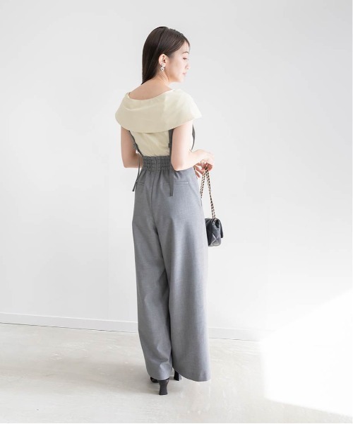 RANDA(ランダ)の「オフショルデザインリボンブラウス(シャツ/ブラウス・レディース・ホワイト/イエロー/ネイビー・0/1)」の15枚目の写真