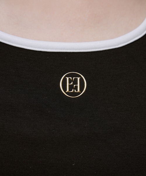 eimyモチーフロゴパイピングTシャツ（Tシャツ/カットソー）｜eimy istoire（エイミーイストワール）