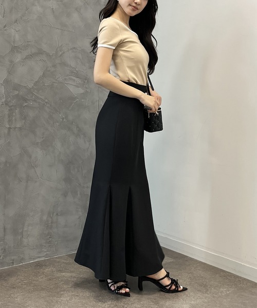 eimyモチーフロゴパイピングTシャツ（Tシャツ/カットソー）｜eimy istoire（エイミーイストワール）