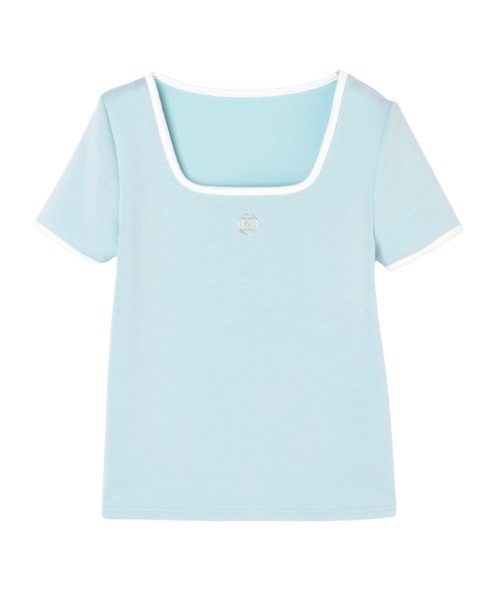 eimyモチーフロゴパイピングTシャツ（Tシャツ/カットソー）｜eimy istoire（エイミーイストワール）