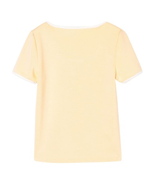 eimyモチーフロゴパイピングTシャツ（Tシャツ/カットソー）｜eimy istoire（エイミーイストワール）