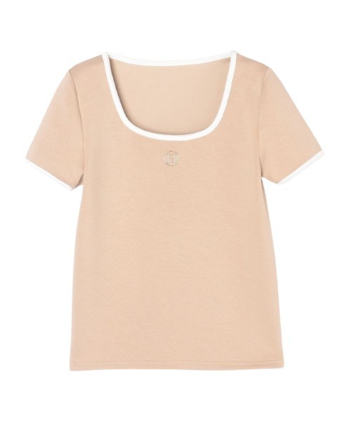 eimyモチーフロゴパイピングTシャツ（Tシャツ/カットソー）｜eimy istoire（エイミーイストワール）