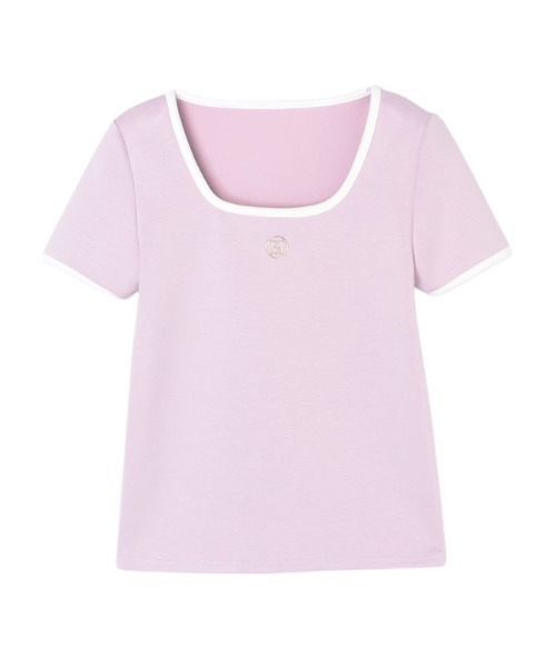 eimyモチーフロゴパイピングTシャツ（Tシャツ/カットソー）｜eimy istoire（エイミーイストワール）