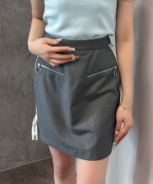 eimyモチーフロゴパイピングTシャツ（Tシャツ/カットソー）｜eimy istoire（エイミーイストワール）