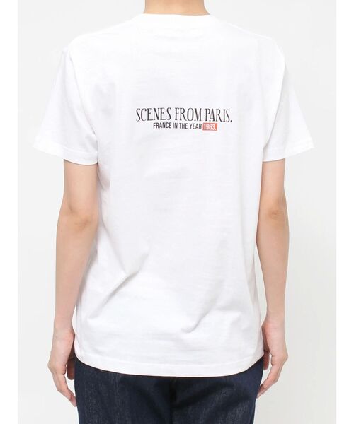 LIFE（ライフ）の「【LPC】別注ParisDogTシャツ（Tシャツ/カットソー・レディース・ホワイト・FREE）」の6枚目の写真