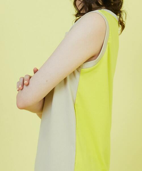 FRAPBOIS（フラボア）の「ツートンタンク（タンクトップ・レディース・ブラック/ベージュ・1）」の16枚目の写真