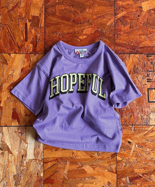 LSP WOW（エルエスピーワオ）の「【LSP WOW!】カラバリ半袖Tee/20色（80～150cm）（Tシャツ/カットソー・キッズ・エメラルド/モスグリーン/パープル/チャコール/ネイビー/オレンジ/イエロー/ブラウン/レッド/ホワイト/ブルー系その他/ベージュ/マスタード/ブルー/オフホワイト/グレー/ライトブルー/ブラック/カーキ/ライトピンク・90/80/130/110/100/120/150/140）」の15枚目の写真