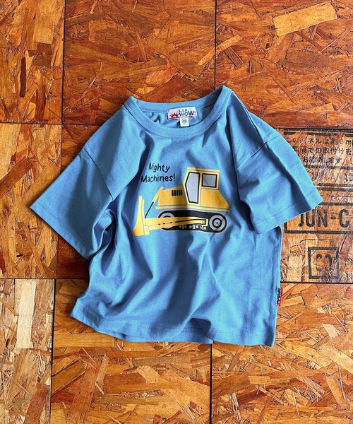 LSP WOW（エルエスピーワオ）の「【LSP WOW!】カラバリ半袖Tee/20色（80～150cm）（Tシャツ/カットソー・キッズ・エメラルド/モスグリーン/パープル/チャコール/ネイビー/オレンジ/イエロー/ブラウン/レッド/ホワイト/ブルー系その他/ベージュ/マスタード/ブルー/オフホワイト/グレー/ライトブルー/ブラック/カーキ/ライトピンク・90/80/130/110/100/120/150/140）」の14枚目の写真