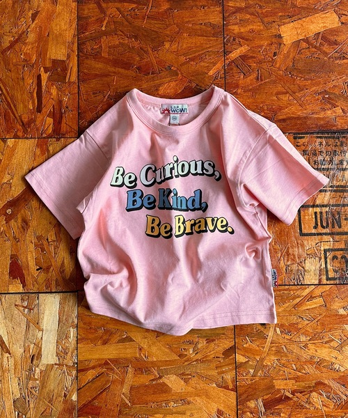 LSP WOW（エルエスピーワオ）の「【LSP WOW!】カラバリ半袖Tee/20色（80～150cm）（Tシャツ/カットソー・キッズ・エメラルド/モスグリーン/パープル/チャコール/ネイビー/オレンジ/イエロー/ブラウン/レッド/ホワイト/ブルー系その他/ベージュ/マスタード/ブルー/オフホワイト/グレー/ライトブルー/ブラック/カーキ/ライトピンク・90/80/130/110/100/120/150/140）」の18枚目の写真