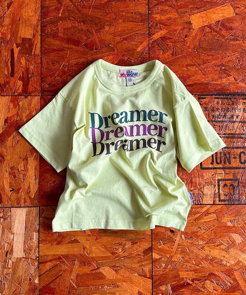 LSP WOW（エルエスピーワオ）の「【LSP WOW!】カラバリ半袖Tee/20色（80～150cm）（Tシャツ/カットソー・キッズ・エメラルド/モスグリーン/パープル/チャコール/ネイビー/オレンジ/イエロー/ブラウン/レッド/ホワイト/ブルー系その他/ベージュ/マスタード/ブルー/オフホワイト/グレー/ライトブルー/ブラック/カーキ/ライトピンク・90/80/130/110/100/120/150/140）」の16枚目の写真