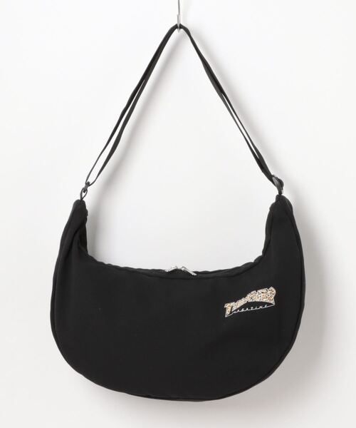 スラッシャー ショルダーバッグ 三日月 ワンポイントロゴ メンズ レディース 大人カジュアル（ショルダーバッグ）｜THRASHER（スラッシャー）