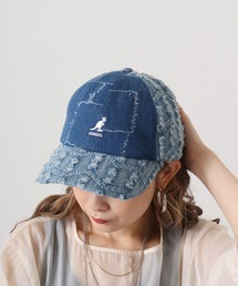 KANGOL | DENIM MASHUP BASEBALL (キャップ)