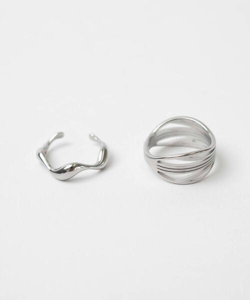 WEGO（ウィゴー）の「WEGO/【2点セット】ステンレスSETリング（リング・メンズ・その他6/その他5/その他4/その他3/その他2/その他1/その他7・FREE）」の12枚目の写真
