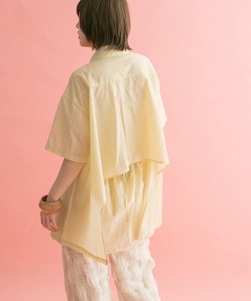 【セール】バックレイヤードオープンシャツ（シャツ/ブラウス）｜KBF（ケイビーエフ）