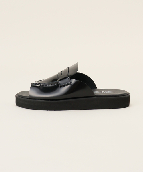 MANEBU（マネブ）の「【MANEBU / マネブ】VOVOSAN FACE SKIN：サンダル（サンダル・レディース・ブラック・38/37/36）」の5枚目の写真