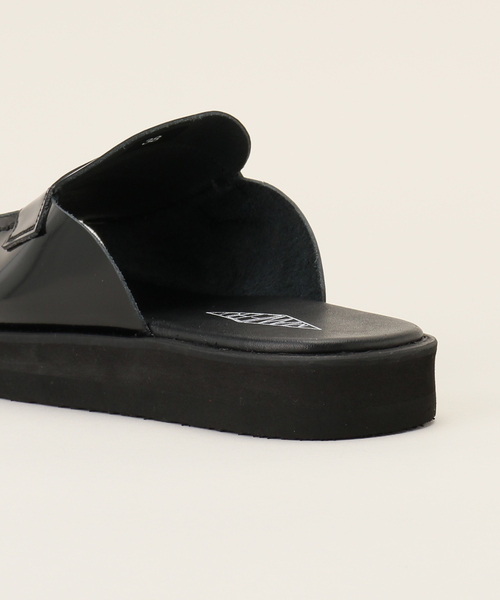 MANEBU（マネブ）の「【MANEBU / マネブ】VOVOSAN FACE SKIN：サンダル（サンダル・レディース・ブラック・38/37/36）」の8枚目の写真