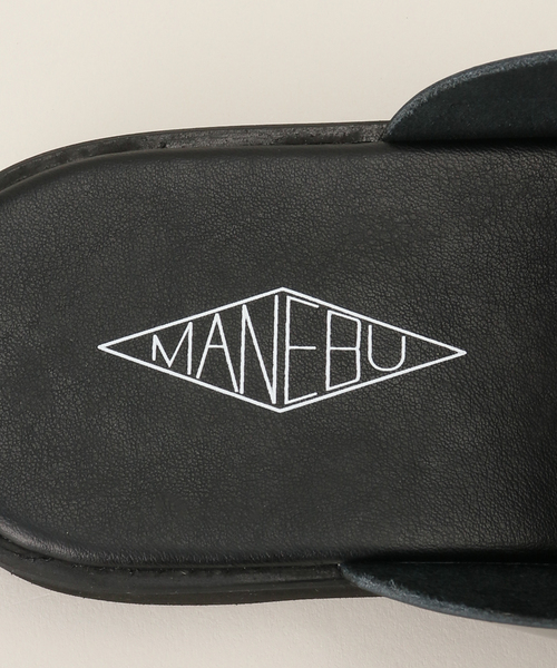 MANEBU（マネブ）の「【MANEBU / マネブ】VOVOSAN FACE SKIN：サンダル（サンダル・レディース・ブラック・38/37/36）」の3枚目の写真