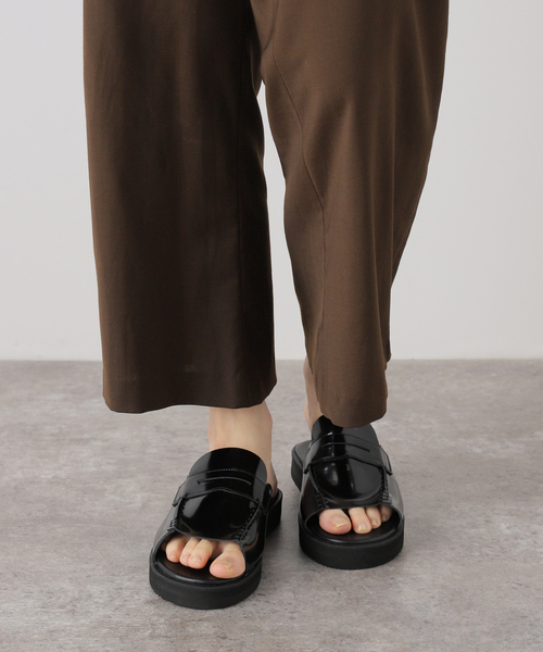 MANEBU（マネブ）の「【MANEBU / マネブ】VOVOSAN FACE SKIN：サンダル（サンダル・レディース・ブラック・38/37/36）」の11枚目の写真