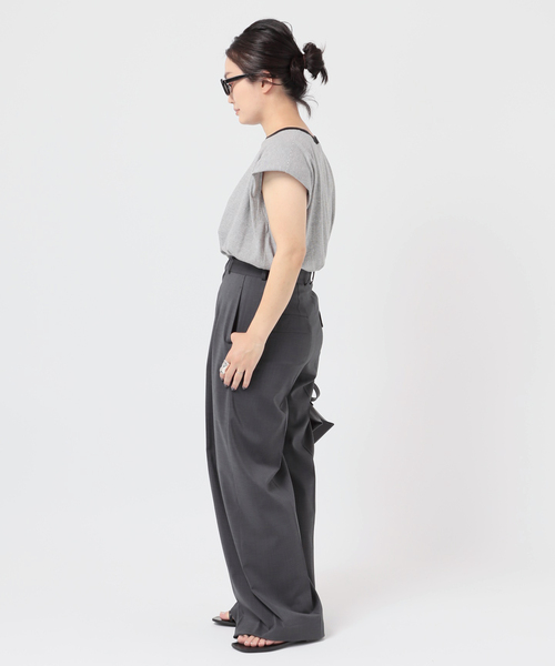 ツイルハイウエステッドパンツ（スラックス）｜AP STUDIO（エーピー