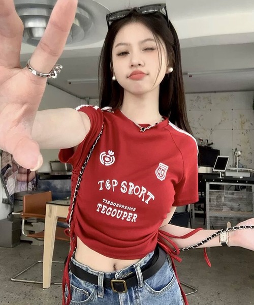 shopnikoniko（ショップニコニコ）の「ゲームTシャツ 半袖 ブローク