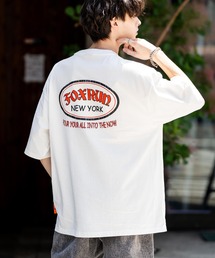 【GO OUT掲載】FOXRUN フォックスラン オーバーサイズプリント半袖Tシャツ