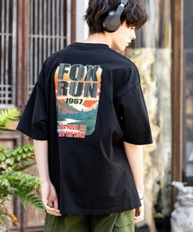 【GO OUT掲載】FOXRUN フォックスラン オーバーサイズプリント半袖Tシャツ