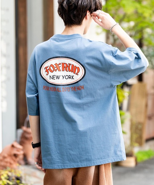 Rocky Monroe(ロッキーモンロー)の「【GO OUT掲載】FOXRUN フォックスラン オーバーサイズプリント半袖Tシャツ(Tシャツ/カットソー・メンズ・ミント/ブラック/ホワイト/ホワイト系/ブラック系/グリーン系/ホワイト系1/ホワイト系2/ブルー/ブラック系2/グリーン系1/ホワイト系3/ブラック系4/ブラック系1/ブラック系3/ホワイト系4/ブルー系/ブルー系1・M/L)」の16枚目の写真