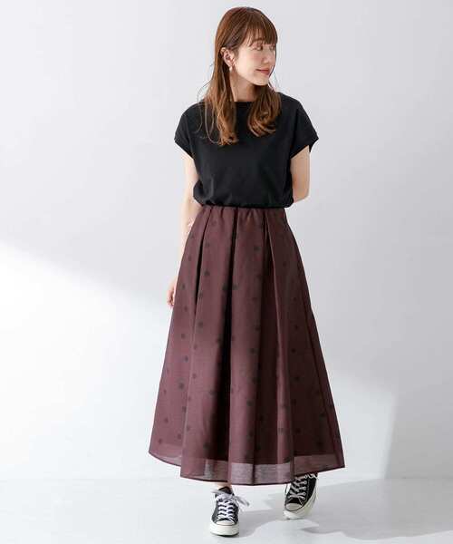 URBAN RESEARCH Sonny Label（アーバンリサーチサニーレーベル）の「ドットタックスカート（スカート・レディース・ブラック系その他/ブラウン系その他・FREE）」の16枚目の写真