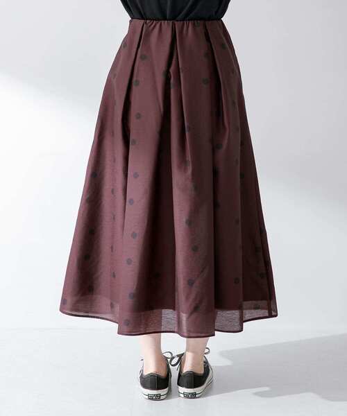 URBAN RESEARCH Sonny Label（アーバンリサーチサニーレーベル）の「ドットタックスカート（スカート・レディース・ブラック系その他/ブラウン系その他・FREE）」の11枚目の写真