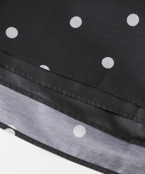 URBAN RESEARCH Sonny Label（アーバンリサーチサニーレーベル）の「ドットタックスカート（スカート・レディース・ブラック系その他/ブラウン系その他・FREE）」の4枚目の写真